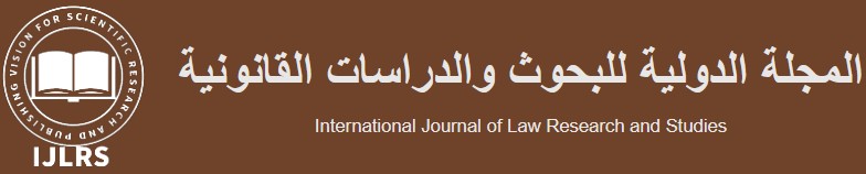 International Journal Of Law Research and Studies